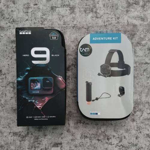 Paket Travelling GoPro HERO 9 Black Camera - More Everything HERO9