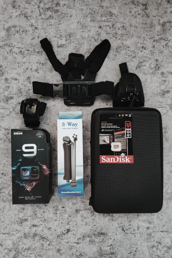 Paket Travelling GoPro HERO 9 Black Camera - More Everything HERO9 - Image 2
