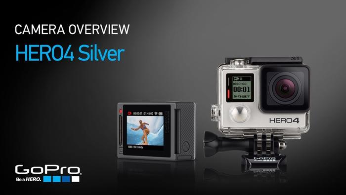 GoPro HERO4 Silver Edition + MMC 32 GB + Monopod / Tongsis  Xiaomi yi