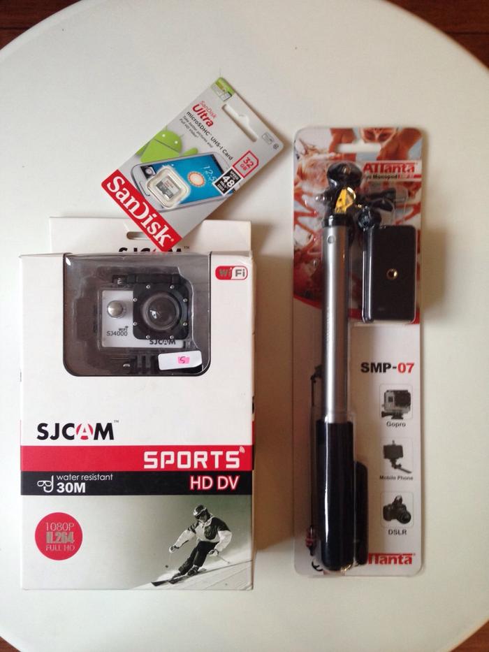 Kamera SJ4000 Wifi + Monopod + MMC 16 GB  GoPro  Xiaomi YI SJ CAM - Image 2