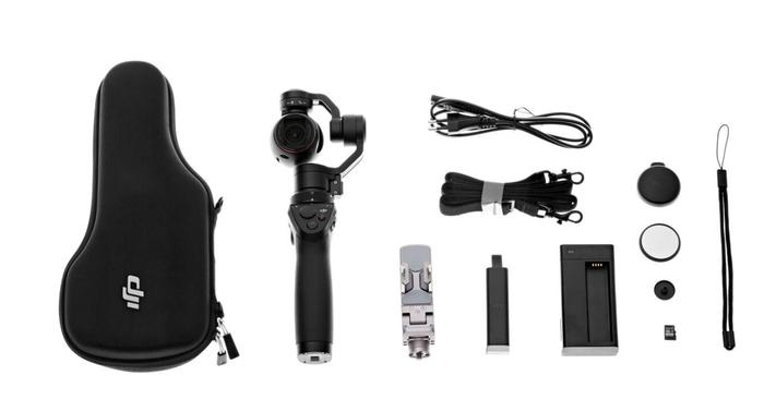 DJI Osmo 3 Axis Gimbal (4K Video) Video Camera - Kamera Wide Angle - Image 2