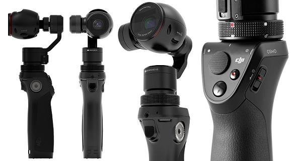 DJI Osmo 3 Axis Gimbal (4K Video) Video Camera - Kamera Wide Angle - Image 4