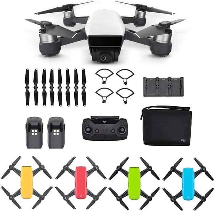 Drone DJI Spark Combo White/ Red/ Blue/ Yellow - Garansi - Image 2
