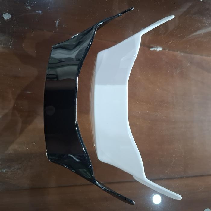 Sparco Rear Spoiler Helmet White & Black