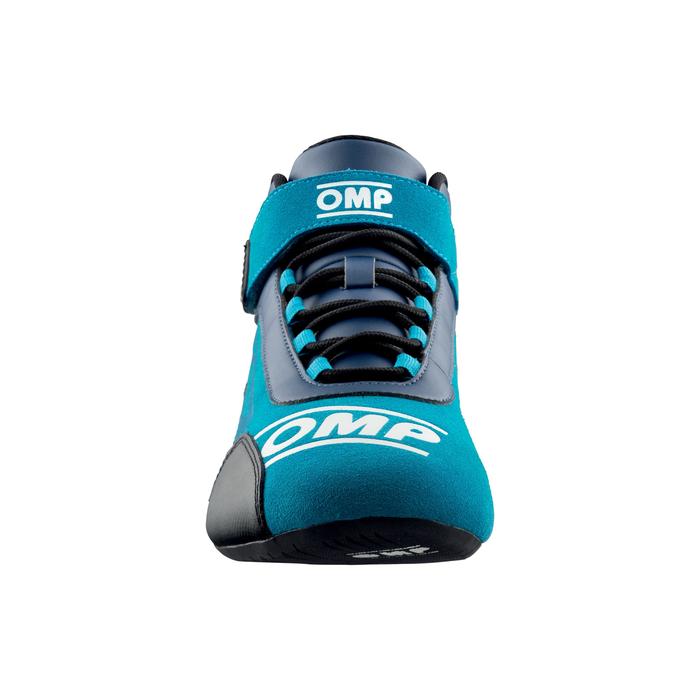 OMP KS-3 Kart Boot - Navy/ Blue/ Cyan Size 34 - Image 2
