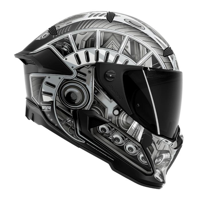Ruroc Atlas 2.0 Mech Carbon Helmet, Helm Motor - Image 4