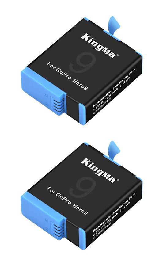 GoPro HERO 9 Rechargable Battery 1720 mAh (Kingma) - Single Baterai - Image 4