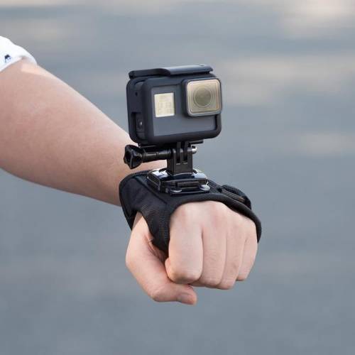 Hand Glove Wrist GoPro Xioami Yi Action Camera aksesoris Sarung Tangan