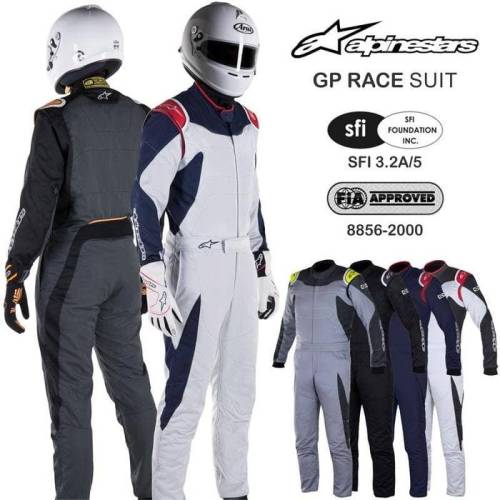 Alpinestars GP Race Suit - Wearpack Baju Balap Mobil FIA Nomex - Rally