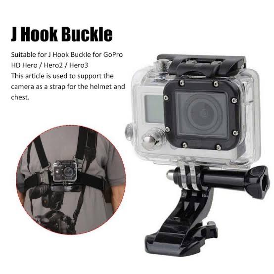 J-Hook Buckle untuk GoPro HERO 8/ 7/ 6 Xiaomi SJ - Jhook Jhuk Mountin - Image 2