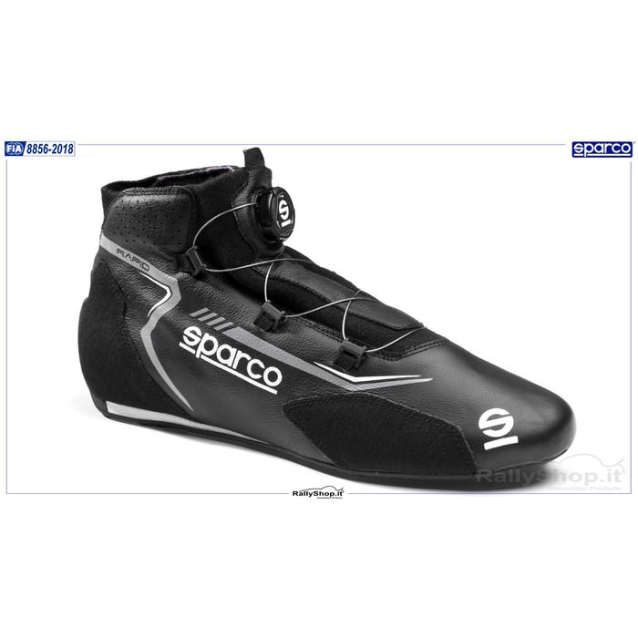 Sparco Rapid Race Boots Black Grey