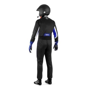Sparco Sprint Pro Suit FIA Black Blue - Image 2