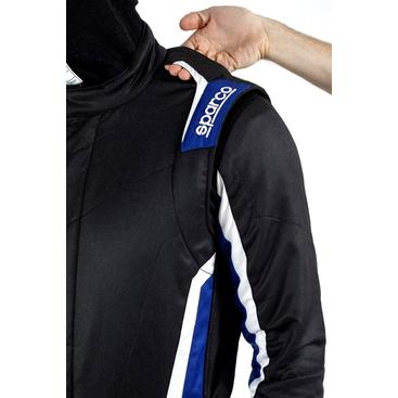 Sparco Sprint Pro Suit FIA Black Blue - Image 4