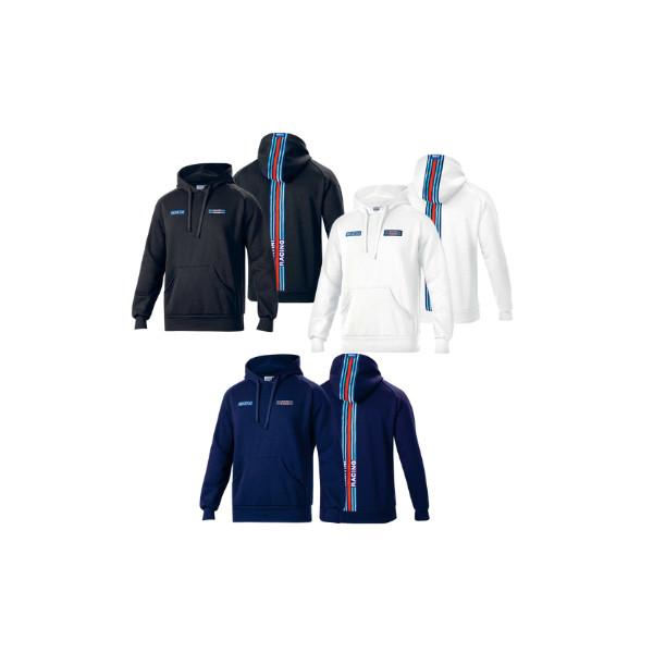 Sparco Hoodie Big Stripes Martini Racing
