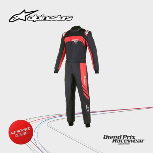 Alpinestars KMX-9 V3 S Graphic 3 Suit Black/Red Size 130