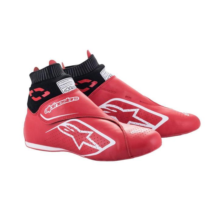 Alpinestars Supermono V2 Race Boots Red/ White/ Black